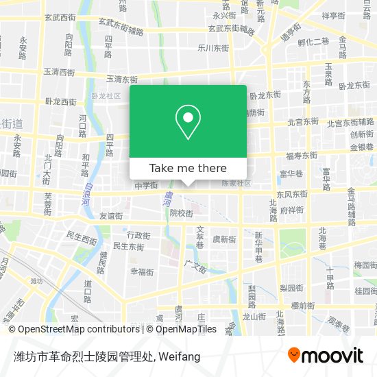潍坊市革命烈士陵园管理处 map