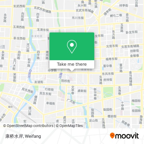 康桥水岸 map