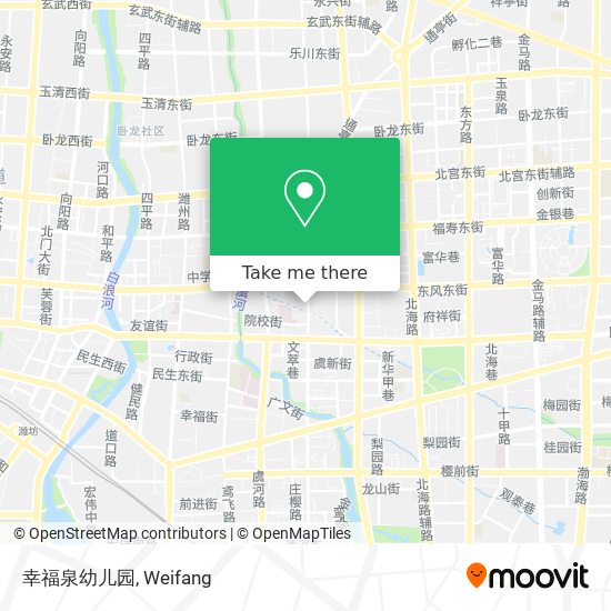 幸福泉幼儿园 map