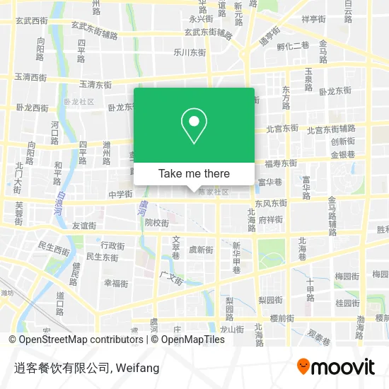 逍客餐饮有限公司 map