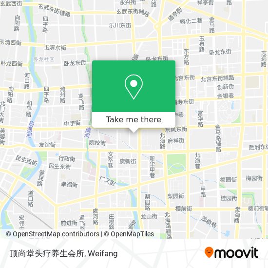 顶尚堂头疗养生会所 map