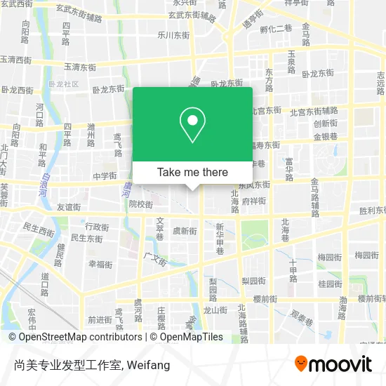 尚美专业发型工作室 map