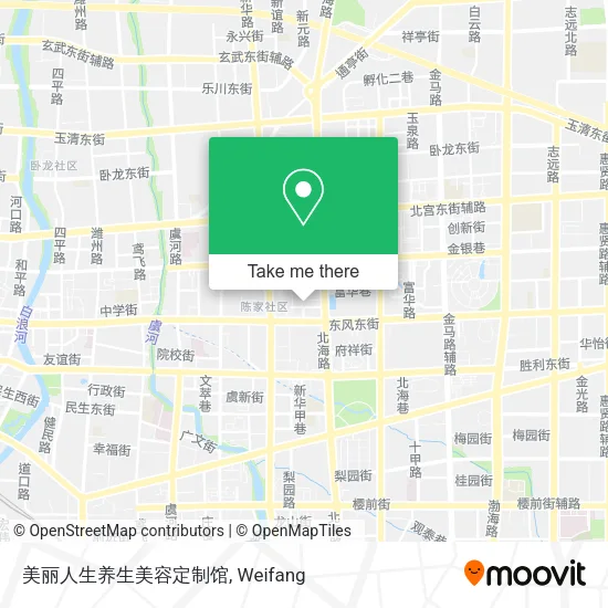 美丽人生养生美容定制馆 map