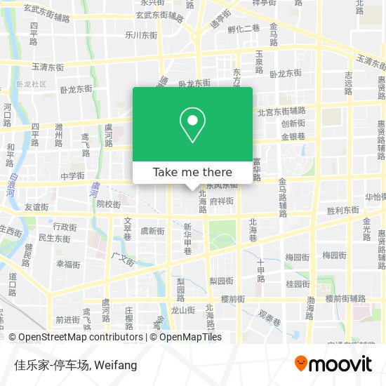 佳乐家-停车场 map
