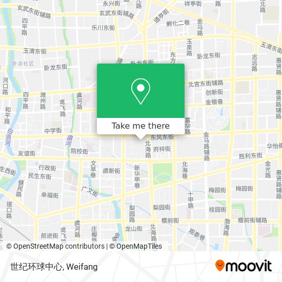 世纪环球中心 map