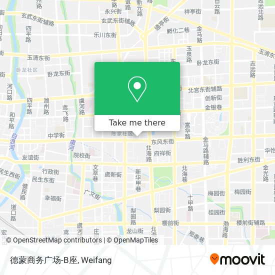 德蒙商务广场-B座 map