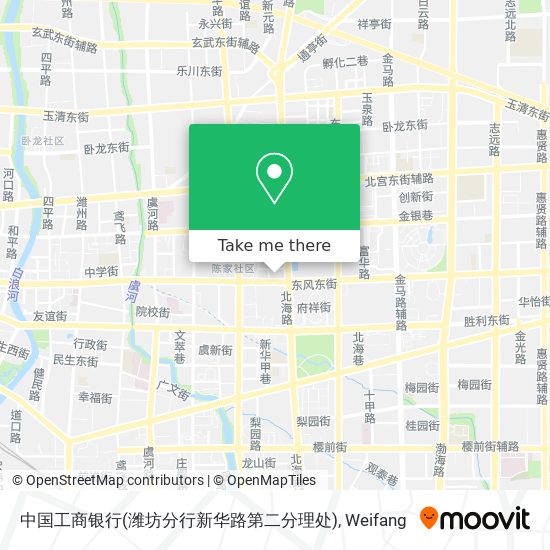 中国工商银行(潍坊分行新华路第二分理处) map
