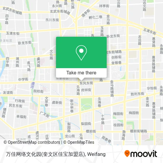 万佳网络文化园(奎文区佳宝加盟店) map