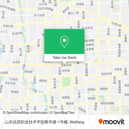 山东信息职业技术学院教学楼-1号楼 map