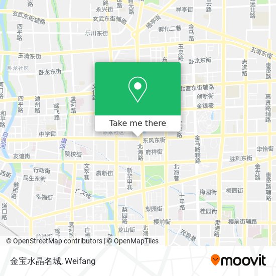 金宝水晶名城 map