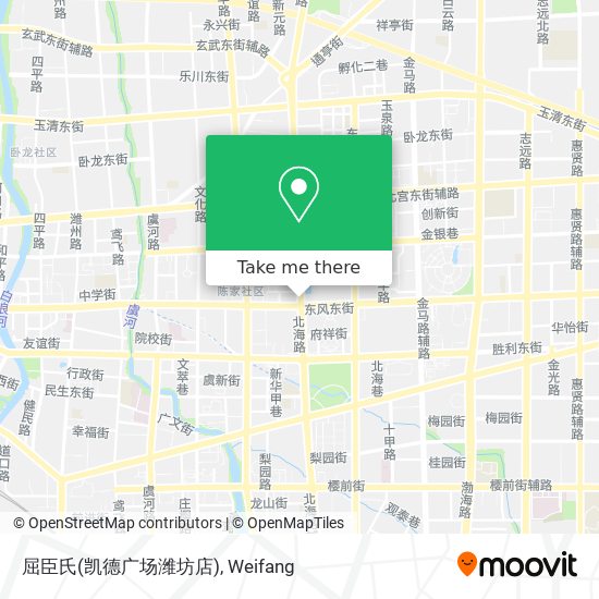 屈臣氏(凯德广场潍坊店) map