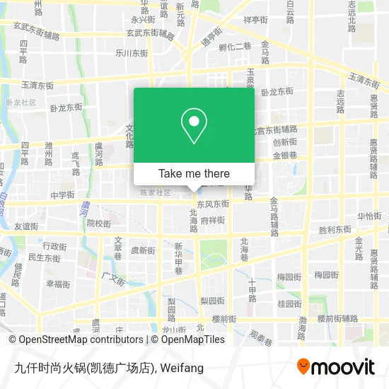 九仟时尚火锅(凯德广场店) map
