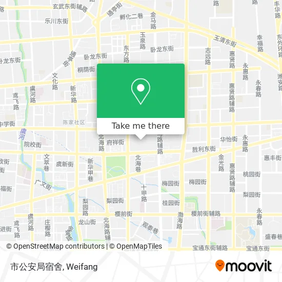 市公安局宿舍 map