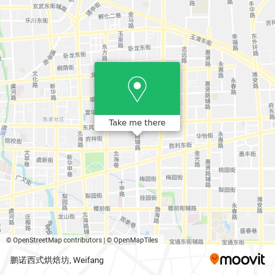 鹏诺西式烘焙坊 map