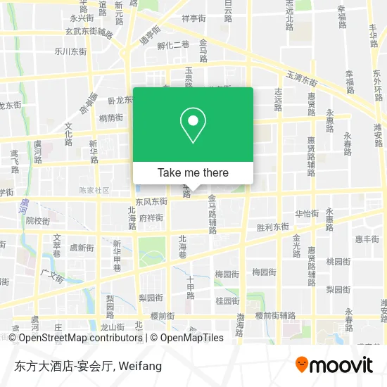 东方大酒店-宴会厅 map
