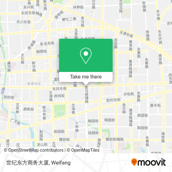 世纪东方商务大厦 map