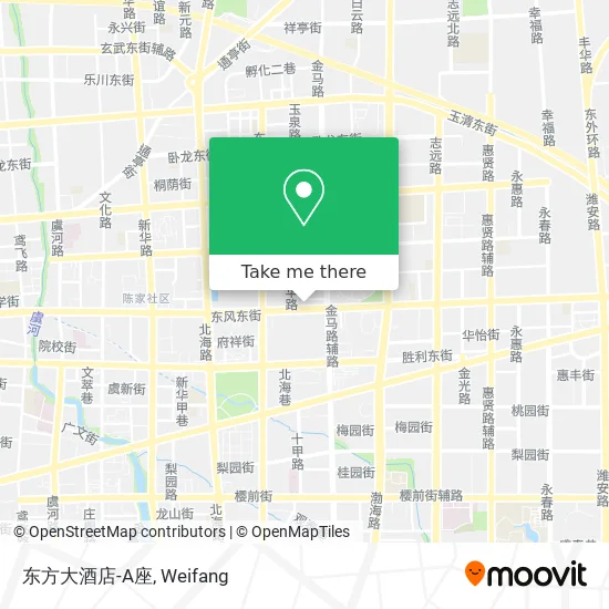 东方大酒店-A座 map