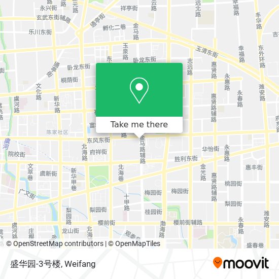 盛华园-3号楼 map