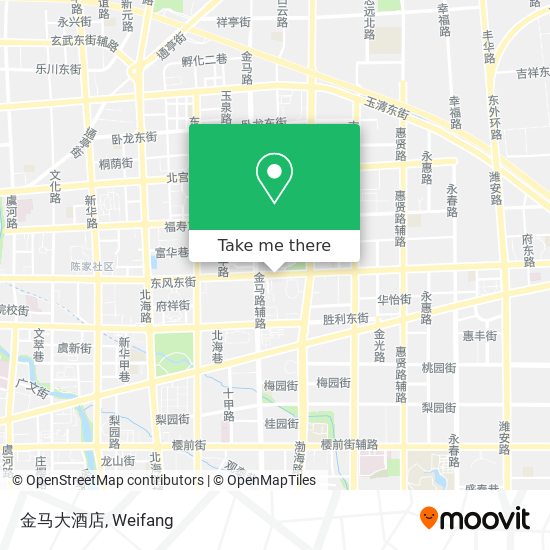 金马大酒店 map