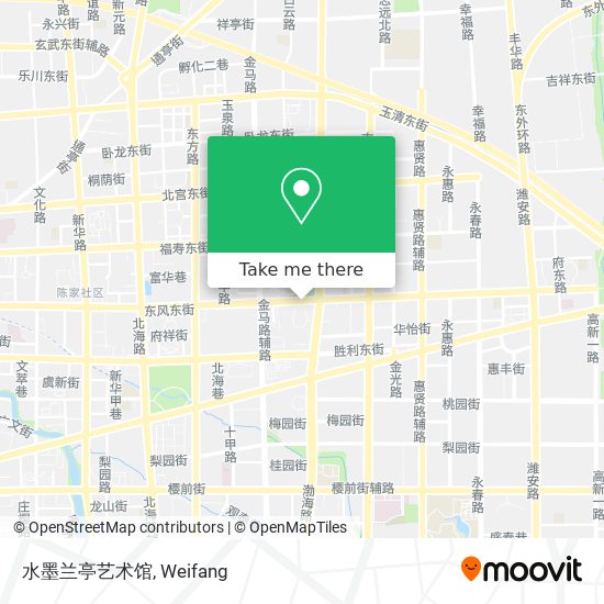 水墨兰亭艺术馆 map