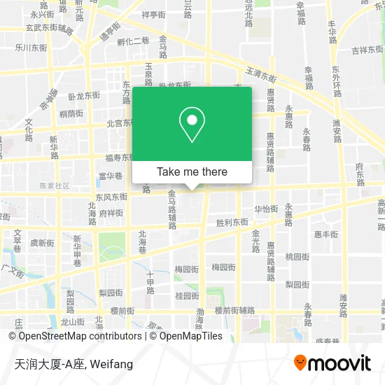 天润大厦-A座 map