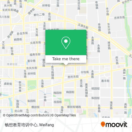 畅想教育培训中心 map