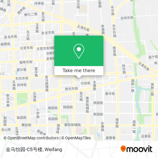 金马怡园-C5号楼 map