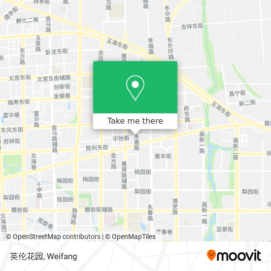 英伦花园 map