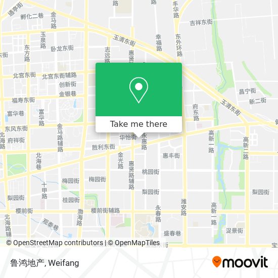 鲁鸿地产 map