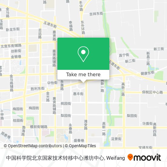 中国科学院北京国家技术转移中心潍坊中心 map