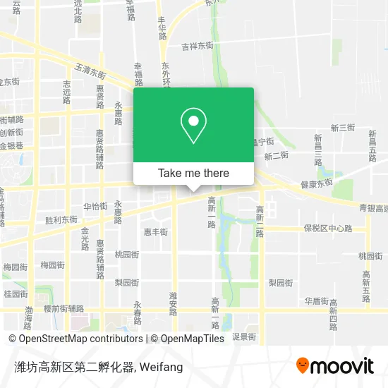潍坊高新区第二孵化器 map