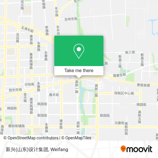 新兴(山东)设计集团 map