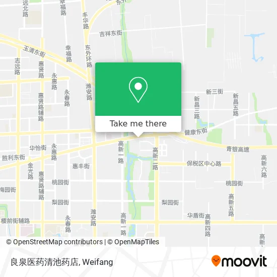 良泉医药清池药店 map