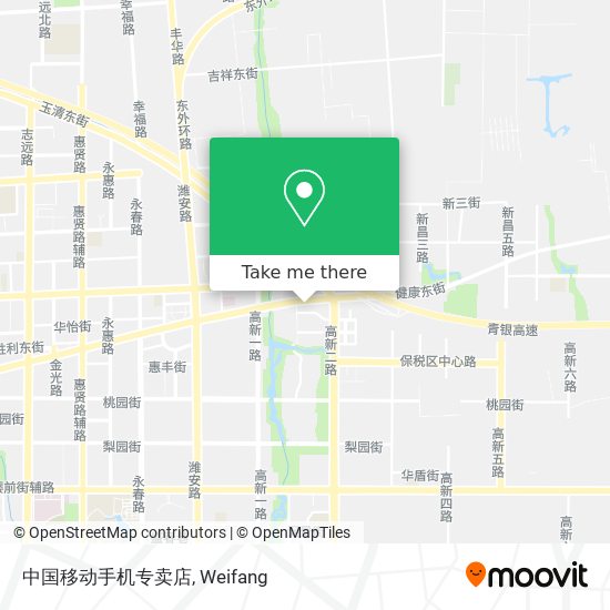 中国移动手机专卖店 map