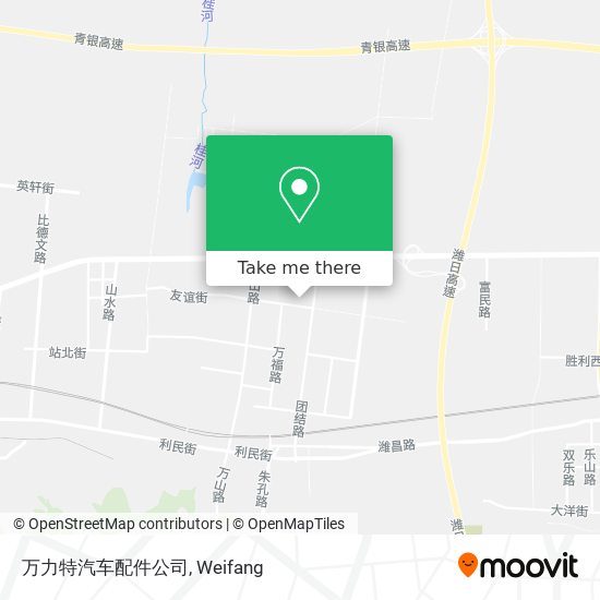 万力特汽车配件公司 map