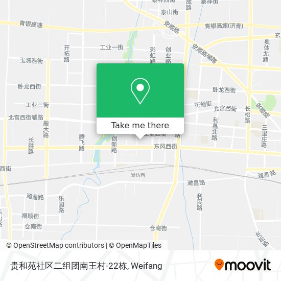 贵和苑社区二组团南王村-22栋 map