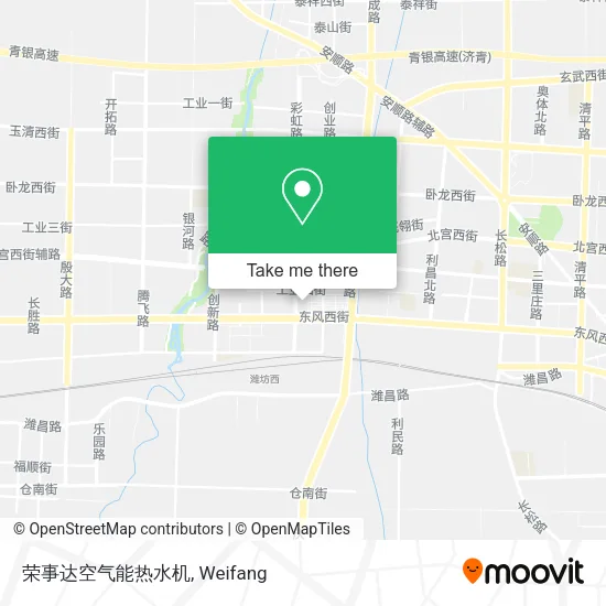 荣事达空气能热水机 map