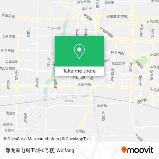 雅龙家电厨卫城-6号楼 map