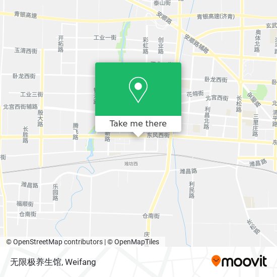 无限极养生馆 map