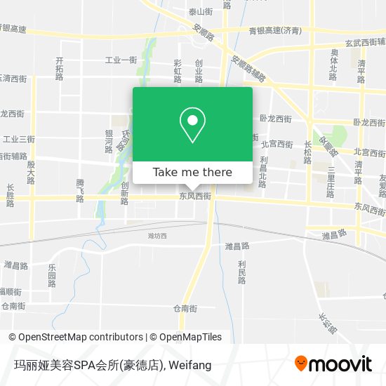 玛丽娅美容SPA会所(豪德店) map