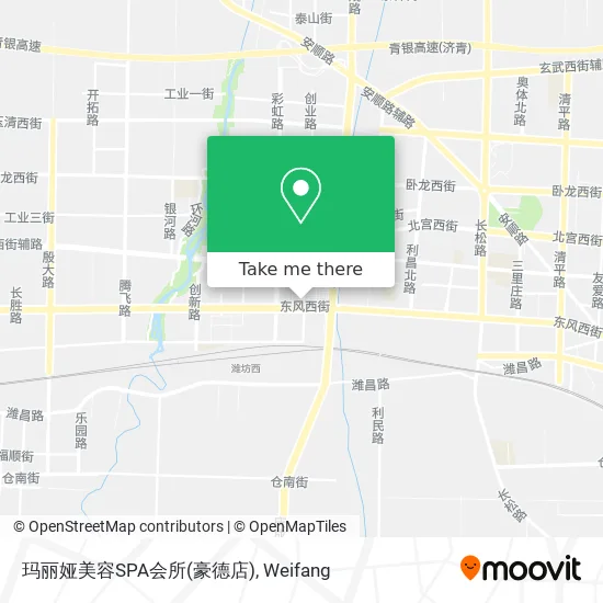 玛丽娅美容SPA会所(豪德店) map