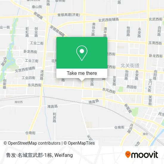 鲁发·名城宣武郡-1栋 map