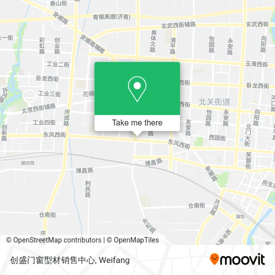 创盛门窗型材销售中心 map