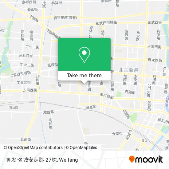 鲁发·名城安定郡-27栋 map