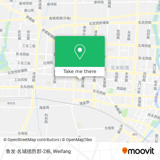 鲁发·名城德胜郡-2栋 map