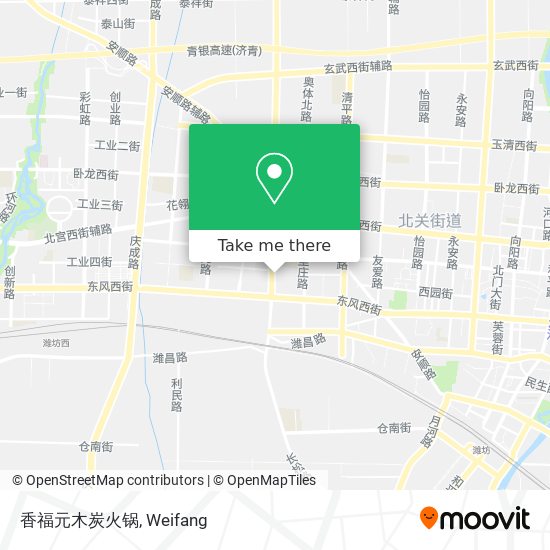 香福元木炭火锅 map