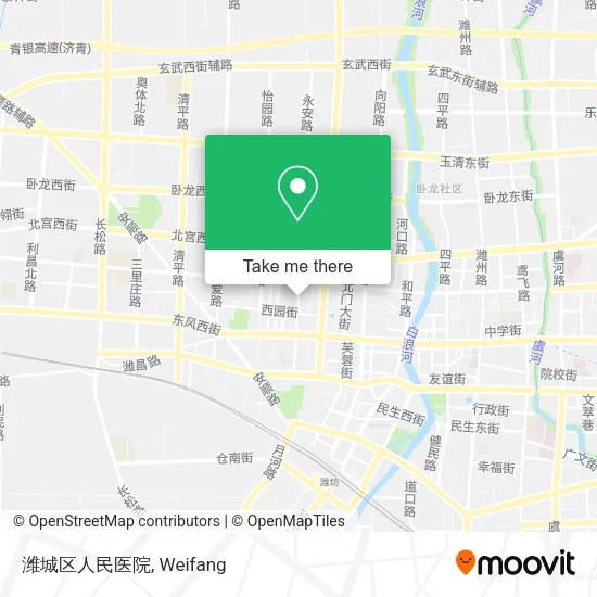 潍城区人民医院 map