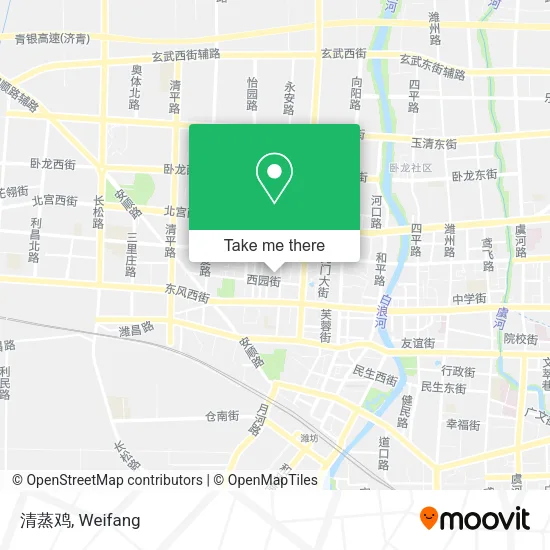 清蒸鸡 map
