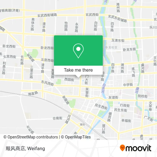 顺风商店 map