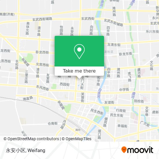 永安小区 map